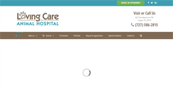 Desktop Screenshot of lovingcareanimalhospital.com